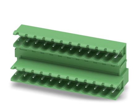 1846467 Phoenix Contact, 5.0mm Pitch, MDSTB 2.5/12-G, 12 Way, Pluggable Terminal Block, Header, Solder Termination,