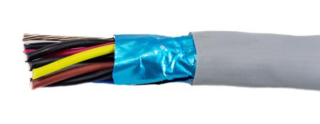 78176 SL005 Alpha Wire Ecogen Ecocable Mini Series Data Cable, 6 Pairs, 12 Cores, 0.24 mm², Screened, 24 AWG, 30m, Screened Shield