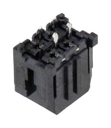 43045-0427 Molex MICRO-FIT 3.0 43045, 3mm Pitch, 4 Way, 2 Row, Straight PCB Header, Through Hole