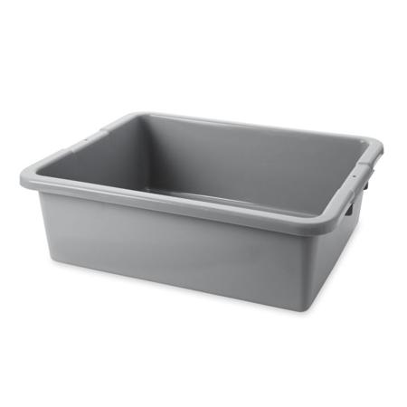 FG335100GRAY Rubbermaid Commercial Products 28.9L Grey Polyethylene Storage Box, 17.78cm x 43.51cm x 54.61cm