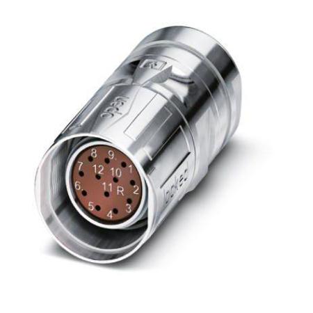 1619460 Phoenix Contact Circular Connector, 12 Contacts, Cable, M23 Connector, Socket, Female, IP67, SL Series