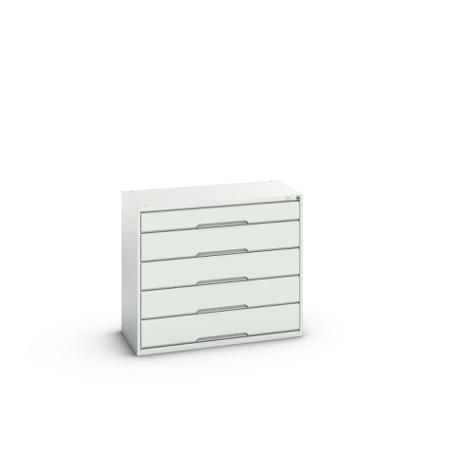 16925217.16 5 Cabinet, Steel, 900mm x 1050mm x 550mm, Light Grey