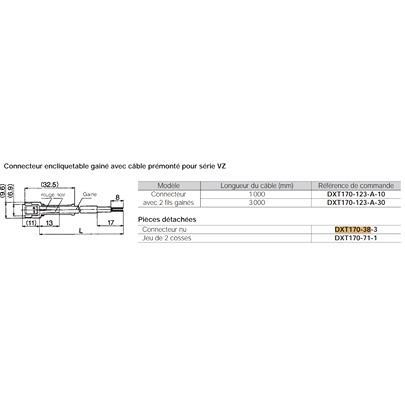 DXT170-38-3 SMC DXT Connector,