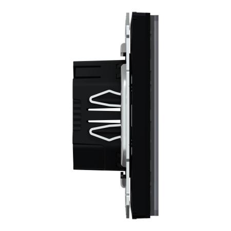 MTN6193-6010 Schneider Electric Black 3 Gang Cover