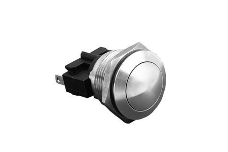 MP0031 Bulgin  Series Push Button Switch, Momentary, Panel Mount, 19.2mm Cutout, SPST, 250V ac, IP66