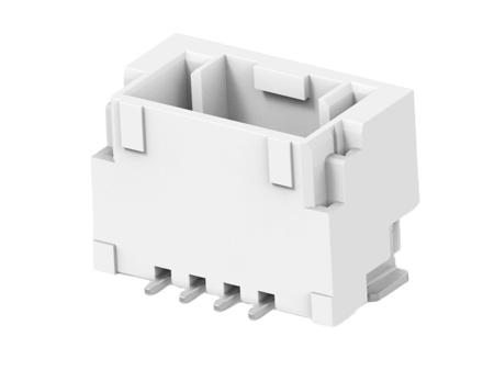 2360540-4 TE Connectivity GRACE INERTIA 1.25 Series Right Angle Surface Mount PCB Header, 4 Contact(s), 1.25mm Pitch, 1 Row(s),