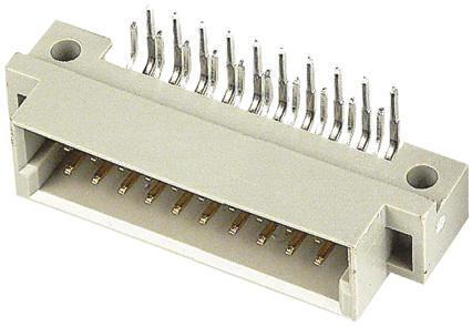 09241206921 HARTING 20 Way 2.54mm Pitch, Type 3B Class C2, 3 Row, Straight DIN 41612 Connector, Plug