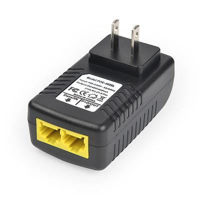 POE4805-US Oceansmile 2 Port POE Injector, 90 → 264V ac Input, 48.5 → 49.6V dc Output, 500mA