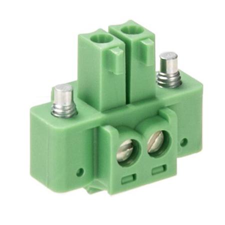 1847055 Phoenix Contact, 3.5mm Pitch, MC 1.5/ 2-STF-3.5, 2 Way, , Pluggable Terminal Block, Plug, Cable Mount, Screw