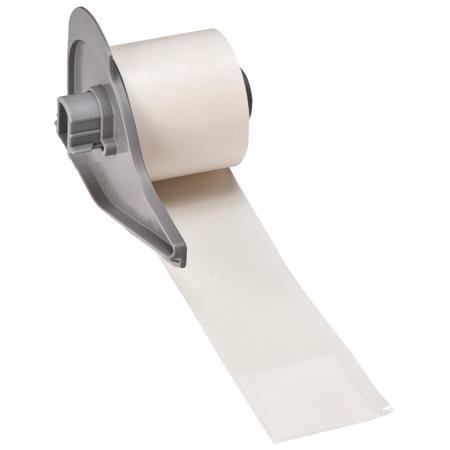 M7-34-427 Brady B-427 White, Transparent Label, 38.10mm Width, 38.10mm Height, 50 Qty