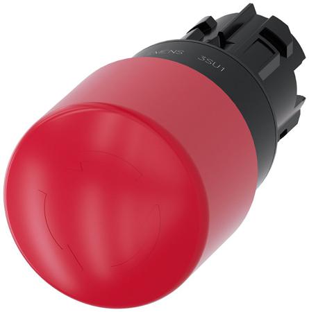 3SU1000-1GB20-0AA0 Siemens SIRIUS ACT, Red, Twist to Reset 33.8mm Mushroom Head Emergency Button