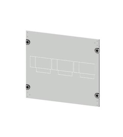 8PQ2045-6BA11 Siemens 8PQ2045 Series Sheet Steel Cover, 450mm H, 600mm W, 10mm L for Use with Cabinet