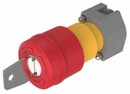 704.066.2A EAO Series 04 Series, Key Release, Emergency Stop Push Button Head