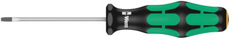 05008006001 Wera Slotted  Screwdriver, 2 mm Tip, 60 mm Blade, 130 mm Overall