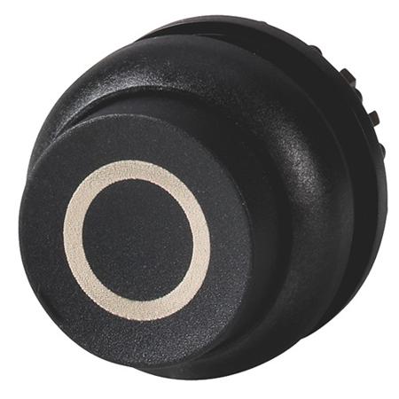 216660-M22S-DH-S-X0 Eaton M22 Series Push Button, Latching, Panel Mount, 22.5mm Cutout, IP66, IP67, IP69K