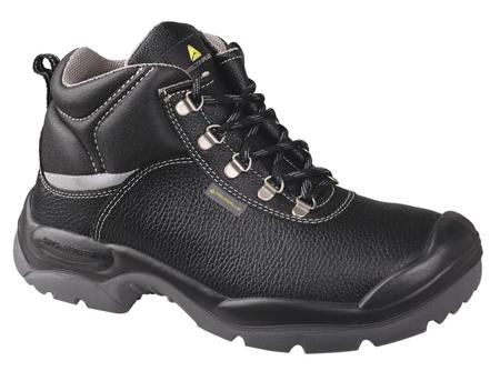 SAUL2S3NO40 Delta Plus SAULT2 S3 Black Leather Boot UK 6.5, EUR 40 US 7.5, S3