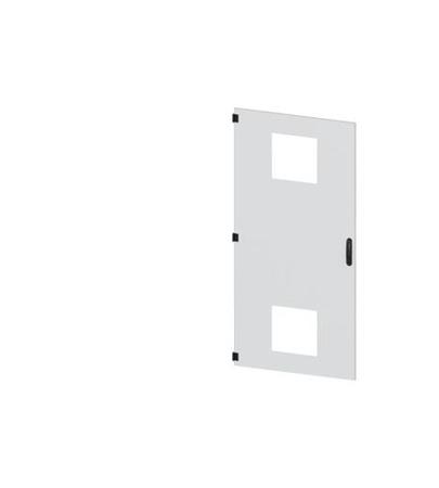 8MF1880-2UT15-3BA2 Siemens 8MF18 Series Steel RAL 7035 Ventilated Door, 1800mm H, 800mm W for Use with SIVACON 8MF1