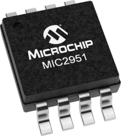 MIC2951-03YM Microchip , LDO Regulator, 150mA, 5 V, 1% 8-Pin, SOIC
