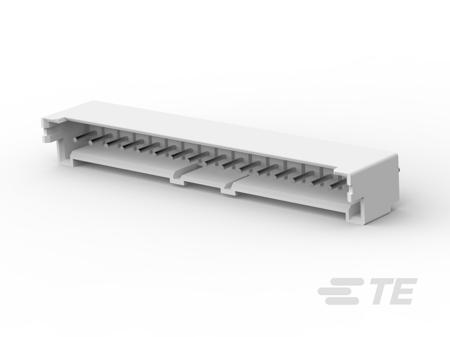 1-2132415-7 TE Connectivity Economy Power 2.5 Series Vertical Board Mount PCB Header, 17 Contact(s), 2.5mm Pitch, 1 Row(s), Shrouded