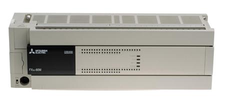 FX3U-80MR-ES Mitsubishi FX3U Series Logic Module, 100 → 240 V ac Supply, Relay Output, 40-Input, Sink, Source Input