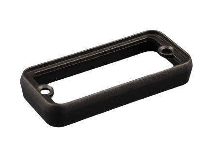 1455P2202BK 1455 Aluminium Enclosure, 220 x 125 x 30.5mm