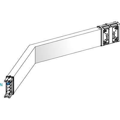 KSA250DLC43B Schneider Electric Busbar Trunking, 250 A, 750 mm, KSA Series