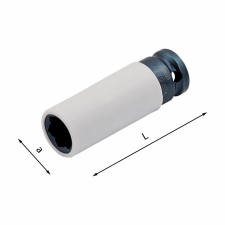 U02700140 Usag 44mm, 44mm, 80 mm Overall Length