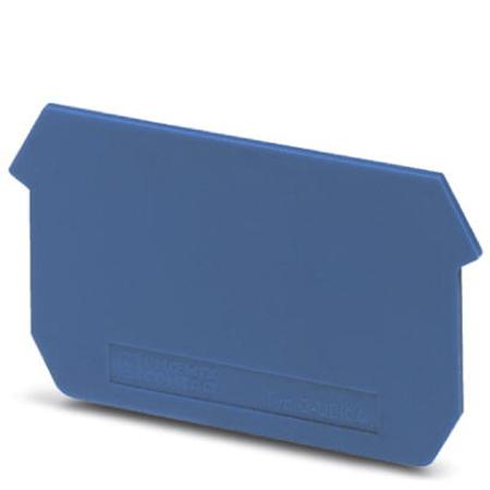 2775197 Phoenix Contact D-UDK 4 BU Series End Cover for Use with Modular Terminal Block