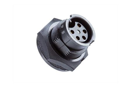 BDU-08PMFP-LC7001 Amphenol Industrial Industrial Circular Connectors, 8 Contacts, Threaded Mount, Plug, Male, IP67, Ceres Series