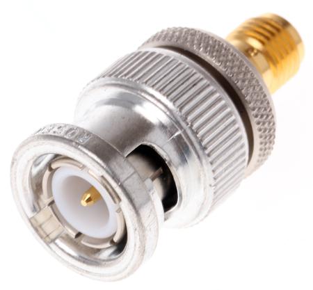 32K151-S00L5 Rosenberger Straight 50Ω RF Adapter SMA Socket to BNC Plug 18GHz