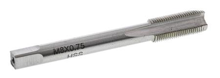 522-7553 RS PRO Threading Tap HSS 1-Piece 0.75mm Pitch Metric Fine Standard M8 Thread
