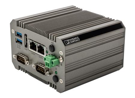 1130669 Phoenix Contact Basicline, Industrial Computer, 16.8W, Intel Celeron 1.10/2.40 GHz, 2