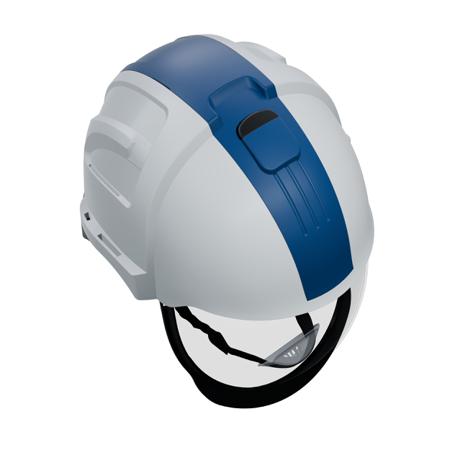 V1-BK-B Penta Visarc White Hard Hats with Chin Strap, Adjustable