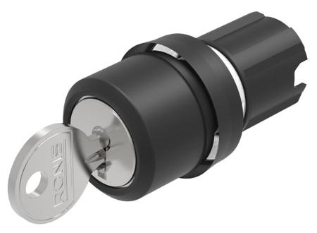 45-290H.1000.111 EAO IP66, IP67, IP69K Key Switch 2-Way Flat-Key