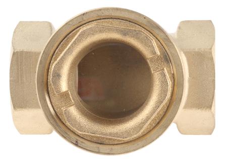 720-9349 RS Pro Brass Sight Glass Non Return Valve 1 in BSP