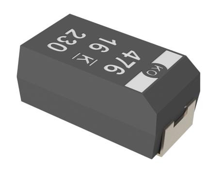 T520X337M010ATE025 KEMET 330μF Surface Mount Polymer Capacitor, 10V dc