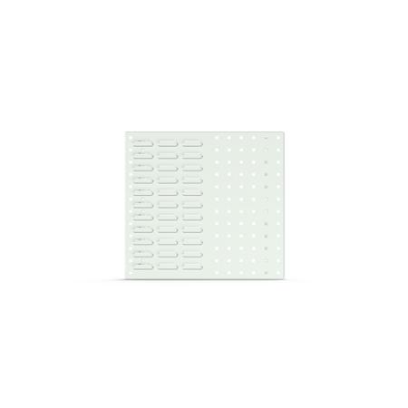 14025153.16 Bott Steel Louvre Panel Storage Unit, 19mm x 495mm x 457mm, Light Grey