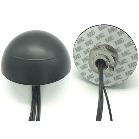 ANT-M5PUK-SMA RF Solutions  Dome Multiband Antenna with SMA Connector, 4G (LTE), GPS, WiFi (Dual Band)