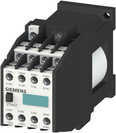 3TH4271-0BB4 Siemens 3TH4 Contactor Relay, 24 V Coil, 888-Pole, 10 A 24 V, 7 NO/1 NC, 230V ac