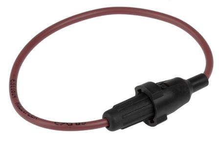 8601.2001.08 Schurter 6.3A Inline Fuse Holder for 5 x 20mm Fuse, 32V dc