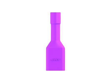 7-520366-2 TE Connectivity Violet Insulated Crimp Receptacle, 2.79 x 0.51 mm, 3.18 x 0.51 mm, 0.1mm² to 0.2mm², 26AWG to 24AWG