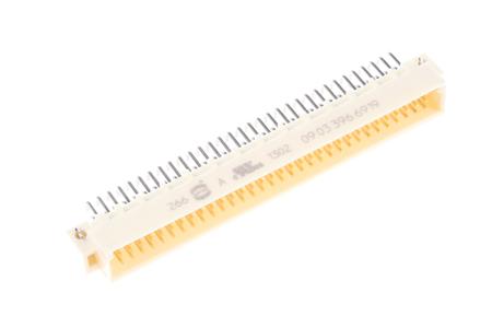 09033966919 HARTING 96 Way 2.54mm Pitch, Type C Class C2, 3 Row, Right Angle DIN 41612 Connector, Plug