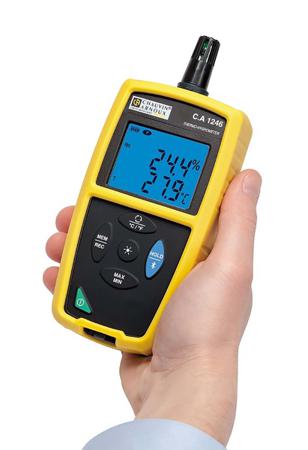 P01654246 Chauvin Arnoux C.A 1246 Thermohygrometer, +140 °F, +60 °C