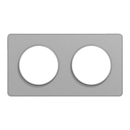 S530804 Schneider Electric Grey, 2 Gang, Odace