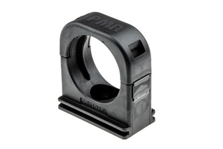 BFH-23-0 PMA Cable Clip Black Screw Nylon Mount Clip, 25mm Max. Bundle