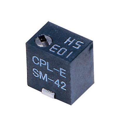 SM-42TW501 SMD Trimmer Potentiometer 0.25W Top Adjust Nidec Components