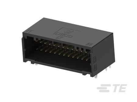 1-1939638-4 TE Connectivity Dynamic 1000 Series Horizontal Board PCB Header, 28 Contact(s), 2 mm Pitch, 2 Row, Shrouded