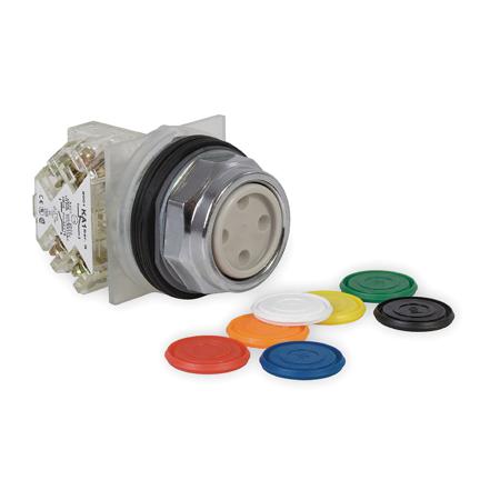 9001KR1UH13 Schneider Electric Harmony Series Push Button, Momentary, 30mm Cutout, SPDT, 240V ac, IP66