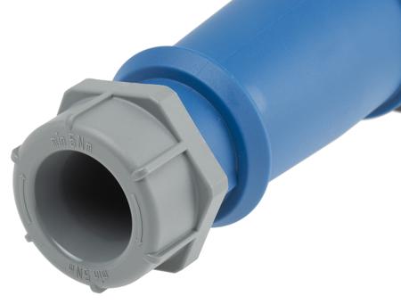 552RS MENNEKES, AM-TOP IP67 Blue Cable Mount 3P Industrial Power Socket, Rated At 32A, 230 V