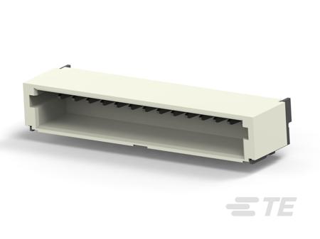 1-1734595-4 TE Connectivity AMP HPI Series Vertical Board Mount PCB Header, 14 Contact(s), 1mm Pitch, 1 Row(s), Shrouded